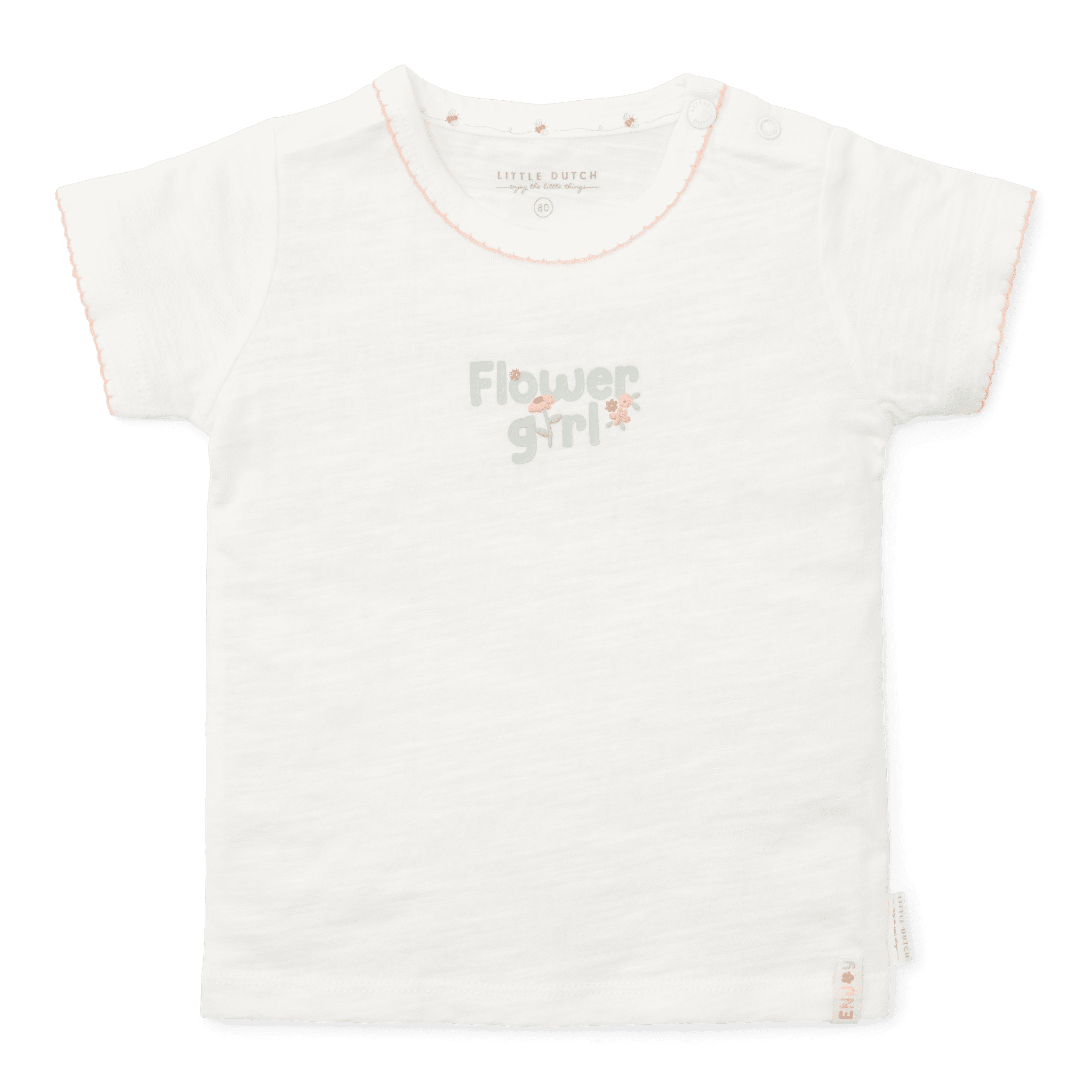 Shirt Shortsleeve Flower – Off White