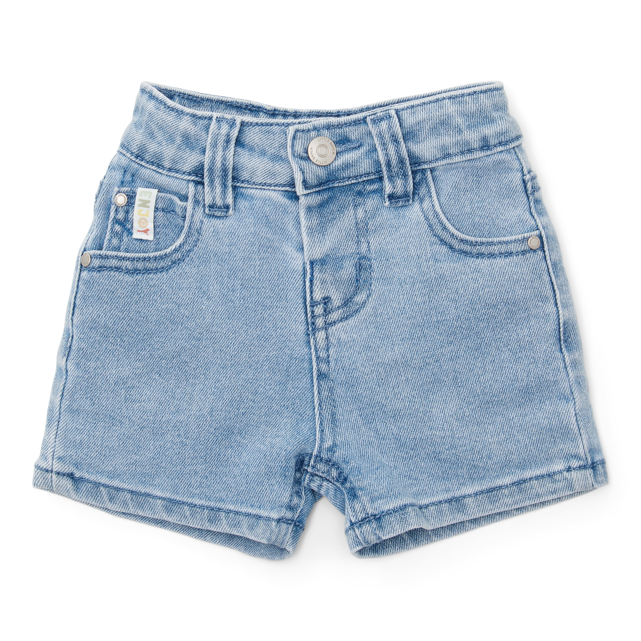 Short Denim Little Farm – Blue