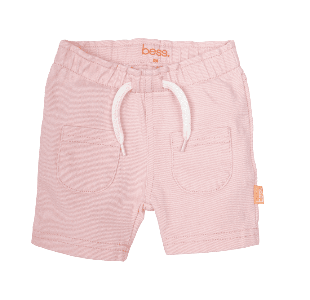 Short Denim Pockets – Strawberry Pink