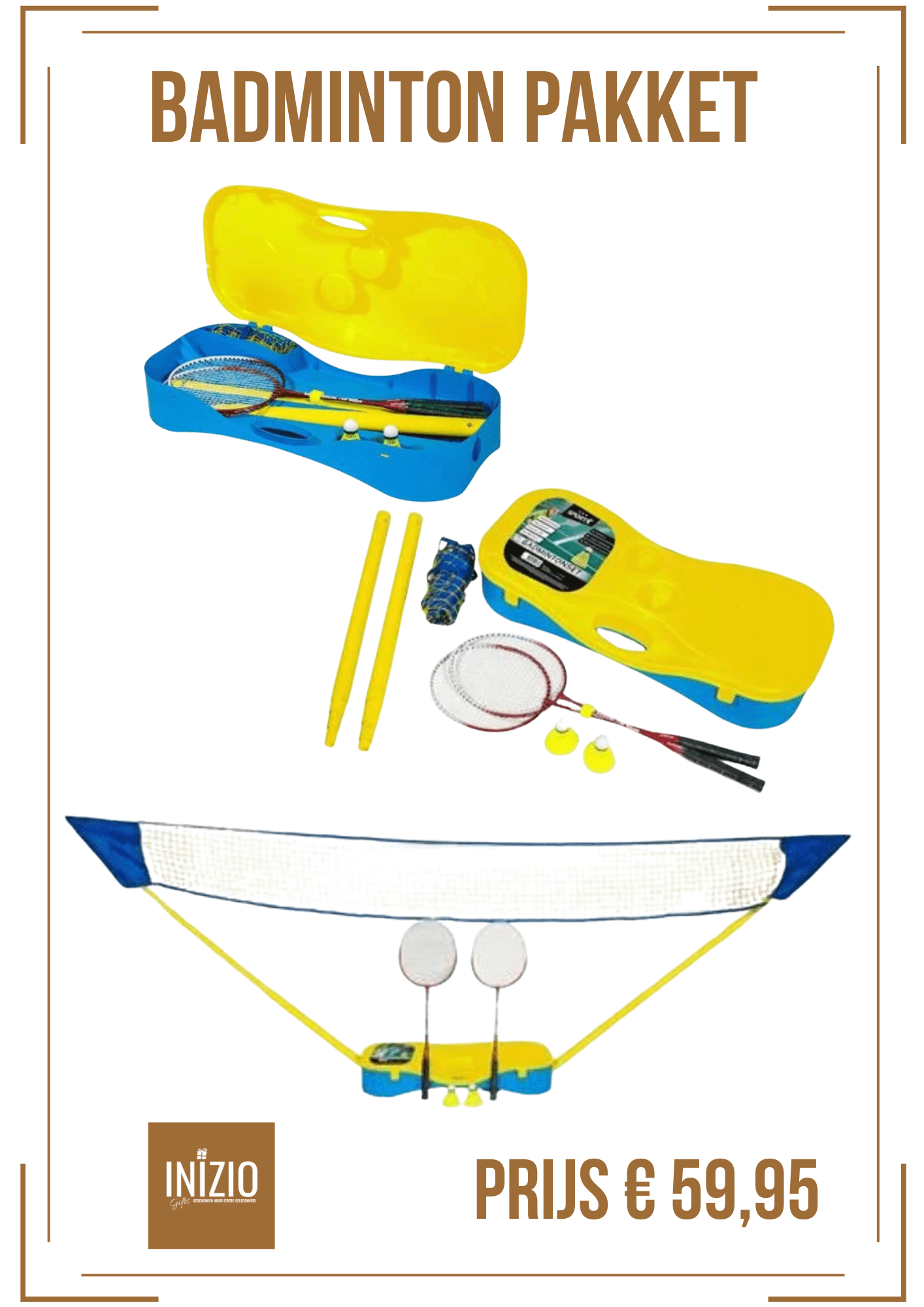 Badminton Pakket