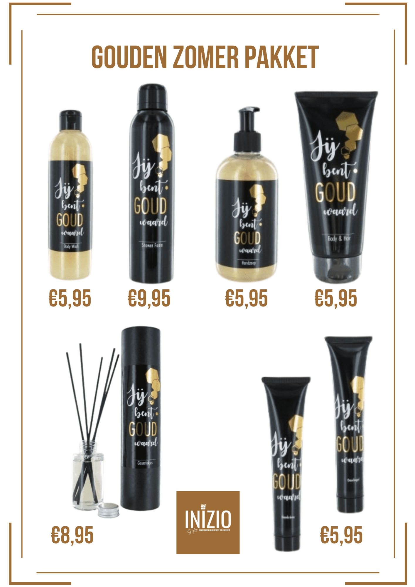Gouden Zomer Zwart Pakket