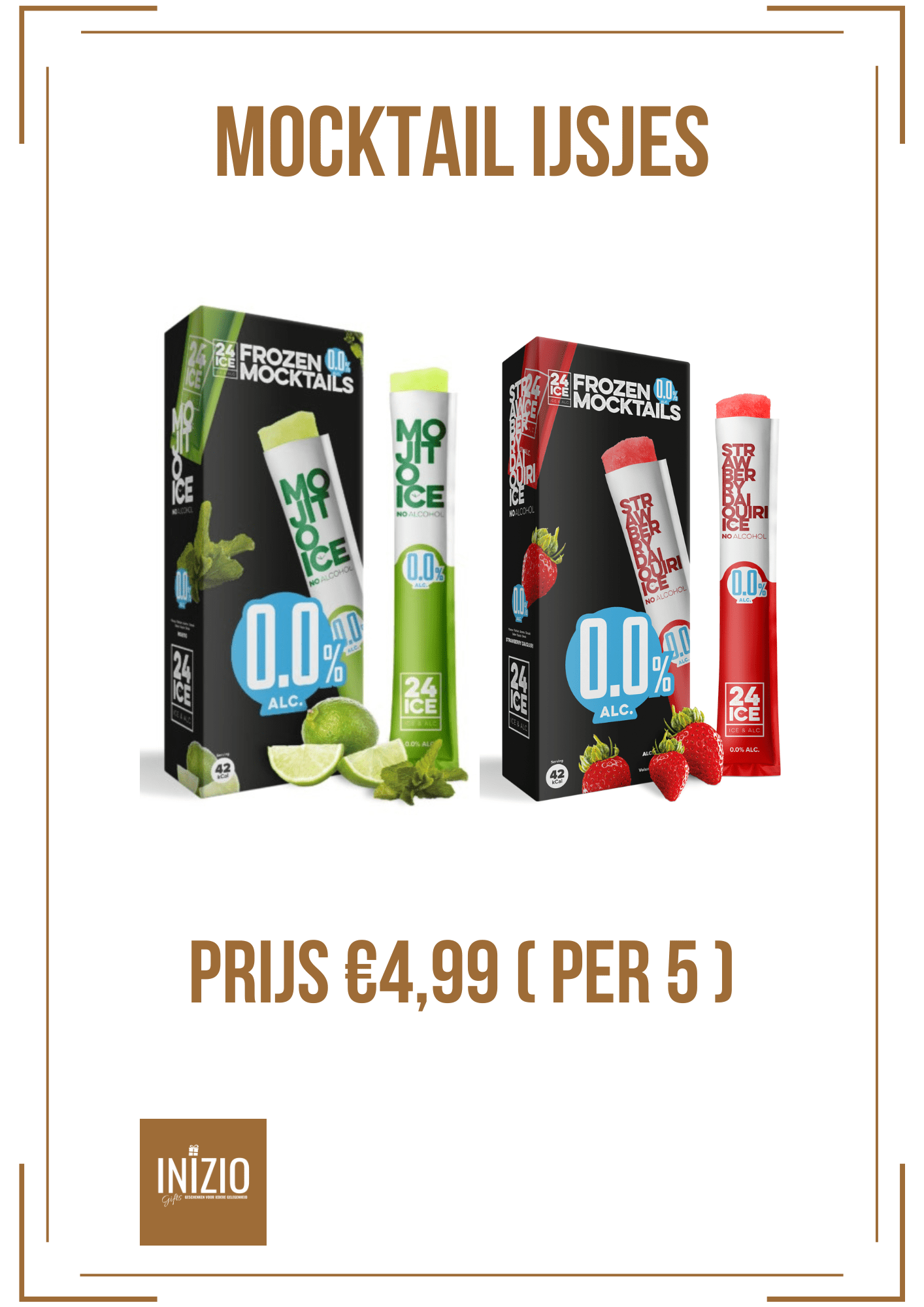 Mocktail IJsjes Pakket